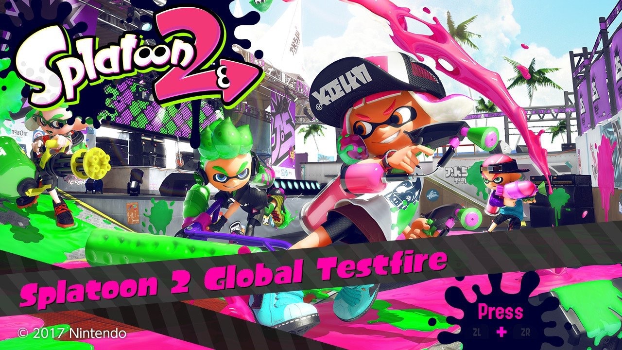 Featured Image for Haigh Family: Try Splatoon 2 Test Fire