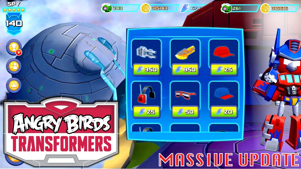 Featured Image for Angry Birds Transformers Update Expands Experience