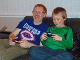 Thumbnail Image for Haughton Family: Bond Playing Lego Video Games 